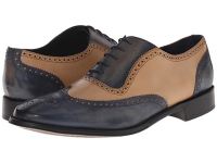 Discounted Messico Spectator Oxfords for Men - Capuchino - Vintage Navy/Bone Leather Online